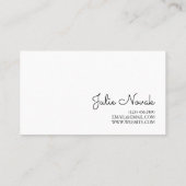 Carte de visite Lashes & Brows (Dos)