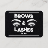 Carte De Visite Lashes Brows (Devant)