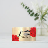 Carte De Visite Lashes De Luxe (Debout devant)