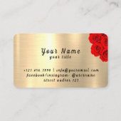 Carte De Visite Lashes De Luxe (Dos)