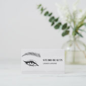 Carte De Visite Lashes Et Broyeurs (Debout devant)