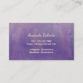 Carte De Visite Lashes maquillage Artiste Gold Script Élégant viol (Dos)