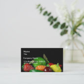 Carte De Visite L'asperge de Lifevegetables chaule toujours des (Debout devant)