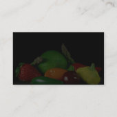 Carte De Visite L'asperge de Lifevegetables chaule toujours des (Dos)