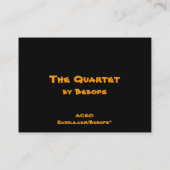 Carte De Visite L'ATC de quartet (Dos)