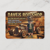 CARTE DE VISITE L'ATELIER DE CANNE DE DAVE (Devant)