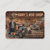 CARTE DE VISITE L'ATELIER DE CANNE DE DAVE (Devant)