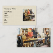 Carte De Visite Lathe (Devant / Derrière)