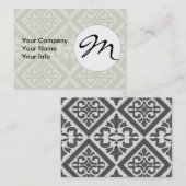Carte De Visite Latis Motif géométrique (Devant / Derrière)