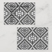 Carte De Visite Latis Motif géométrique (Devant / Derrière)