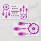 Carte De Visite L'attrapeur rêveur élégant fait varier le pas de (Devant / Derrière)