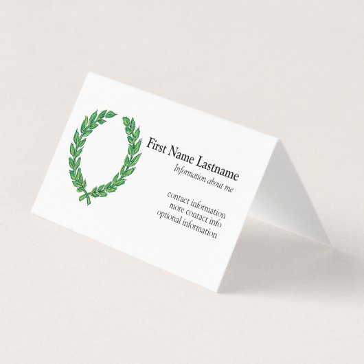 Carte De Visite Laurel (Devant)