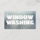 Carte De Visite Lavage de fenêtre (Devant)