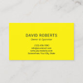 Carte De Visite Lavage de pression Lavage de puissance Marine et n (Dos)