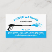 Carte De Visite Lavage de puissance à pression professionnelle sim (Devant)