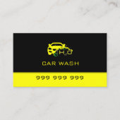 Carte De Visite Lavage de voiture (Devant)