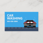 Carte De Visite Lavage de voiture (Devant)