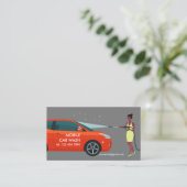 Carte De Visite Lavage de voiture mobile (Debout devant)