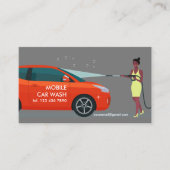 Carte De Visite Lavage de voiture mobile (Devant)