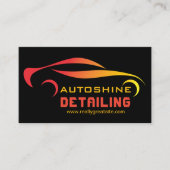 Carte De Visite Lavage de voiture mobile Détail de la pression Lav (Devant)