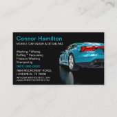 Carte De Visite Lavage de voiture mobile Détail de la pression Lav (Devant)