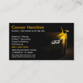 Carte De Visite Lavage de voiture mobile Détail de la pression Lav (Devant)