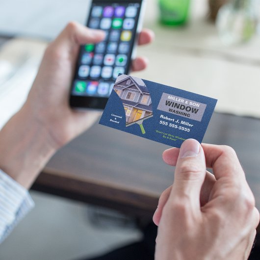 Carte De Visite Lavage et nettoyage de fenêtres