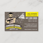 Carte De Visite Lavage et nettoyage de l'alimentation sous pressio (Devant)