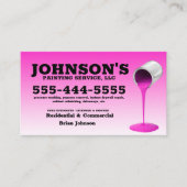 Carte De Visite Lavage et peinture sous pression avec détails Affa (Devant)