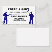 Carte De Visite Lavage sous pression et peinture (Devant / Derrière)