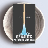 Carte De Visite Lavage sous pression, pistolet à lessive Gold Powe