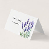 Carte De Visite Lavande (Devant)