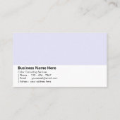 Carte De Visite Lavande douce Delicy Dreamy Color Consulting (Dos)