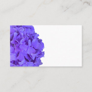 Carte De Visite Lavande lilas violet Hydrangeas violet Fleurs