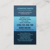 Carte De Visite Lave-auto et détail Sleek professionnel (Dos)