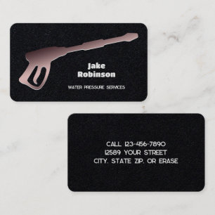 Carte De Visite Lave-linge à pression Premium