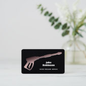 Carte De Visite Lave-linge à pression Premium (Debout devant)