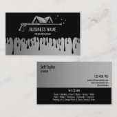 Carte De Visite Lave-linge à pression professionnelle Toit B (Devant / Derrière)