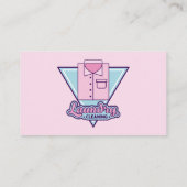 Carte De Visite Lave-linge à sec (Dos)