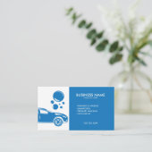 Carte De Visite Lave-linge et détails de la voiture mobile moderne (Debout devant)