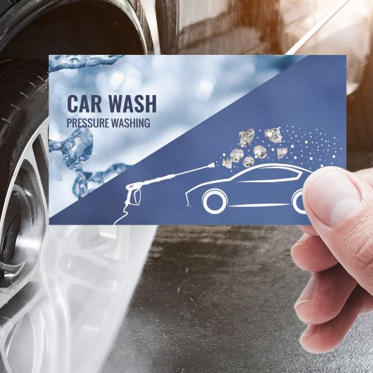 Carte De Visite Lave-linge professionnel à pression