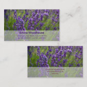 Carte De Visite Lavendar | Lavendel (Devant / Derrière)