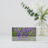 Carte De Visite Lavendar | Lavendel (Debout devant)