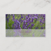Carte De Visite Lavendar | Lavendel (Dos)