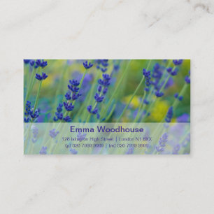 Carte De Visite Lavendar Lavendel