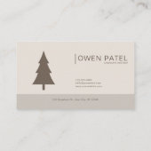 Carte De Visite Lavender Blue Floral Grove Romantic Fantasy (Dos)