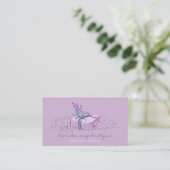 Carte De Visite Lavender Soap Maker Gift (Debout devant)