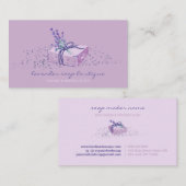 Carte De Visite Lavender Soap Maker Gift (Devant / Derrière)