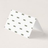 Carte De Visite L'aventure commence | Merci baby shower (Dos)