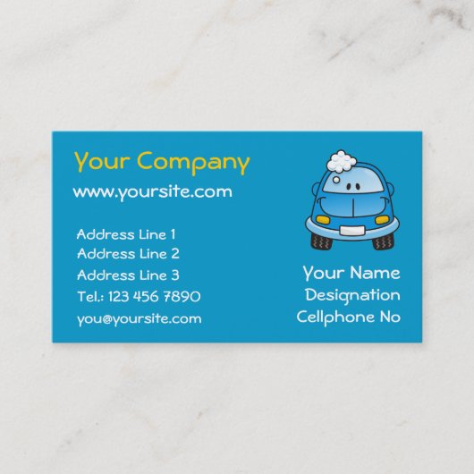 Carte De Visite Laver (Devant)